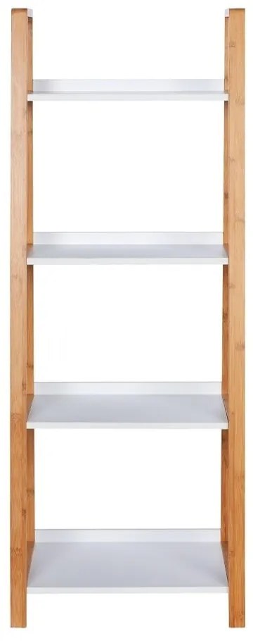 Raft de baie din bambus cu 4 rafturi Wenko Finja