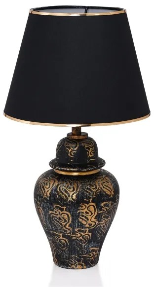 Lampă de masă 1xE27/40W/230V negru