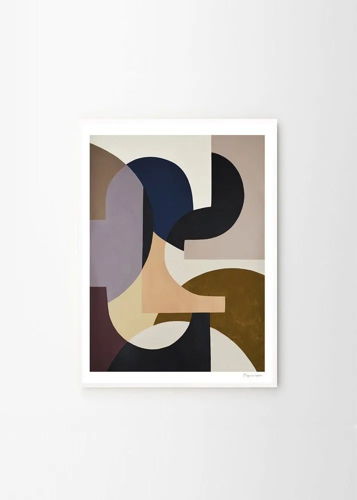 Poster 50x70 cm Rosa – Berit Mogensen Lopez – The Poster Club