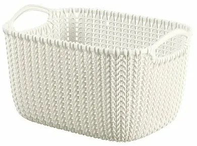 Cutie de depozitare Curver Knit 8 l, crem, 8 l