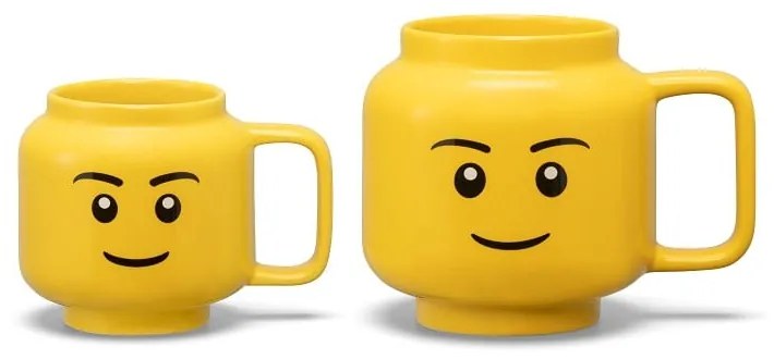 Cană pentru copii galben din ceramică 255 ml Head – LEGO®