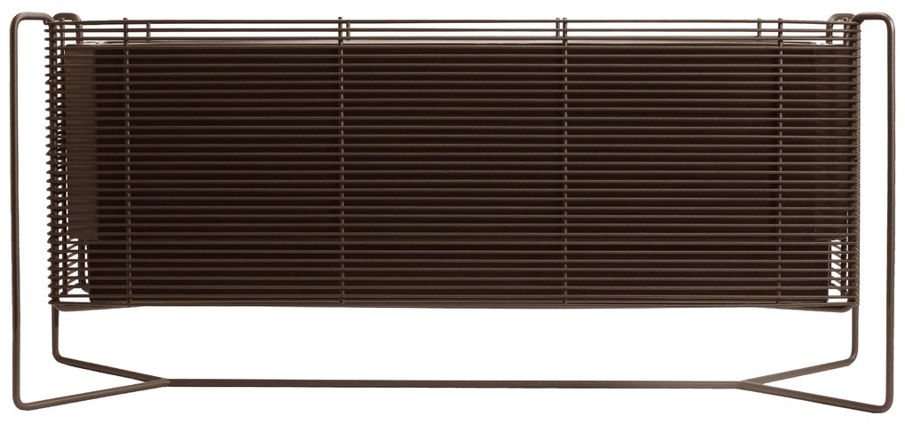 Ghiveci dreptunghiular cu auto-irrigare, ZEN, mai multe variante- Hobby Flower Culoare: oțel corten