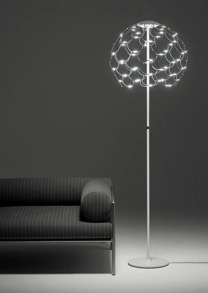 Lamoi - Lampă de podea LED neagră