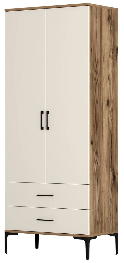 Dulap de haine Kiara T (Nuc + Crem). 1088334