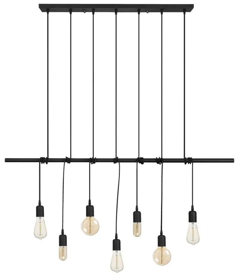 Lustră metalică Opviq lights Vincent, negru