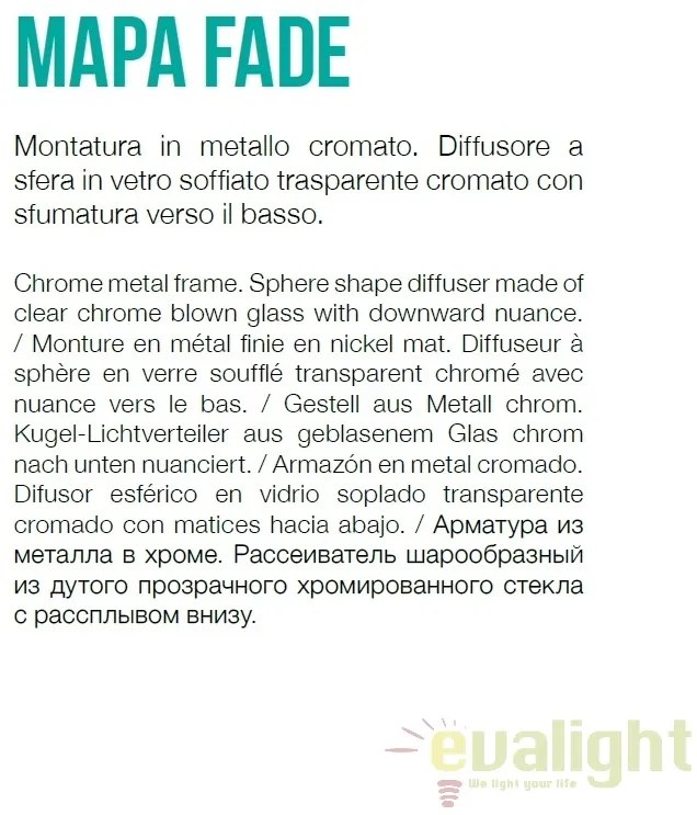 Lustra design modern MAPA FADE SP5 140759