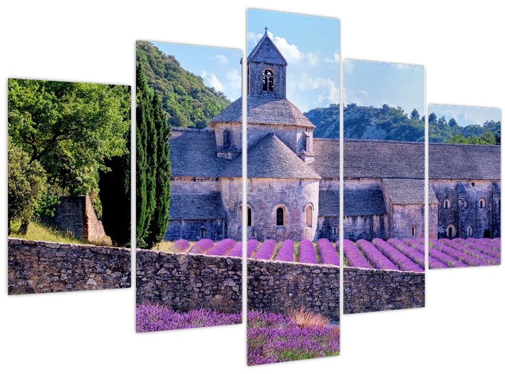 Tablou - Câmp de lavandă (150x105 cm)