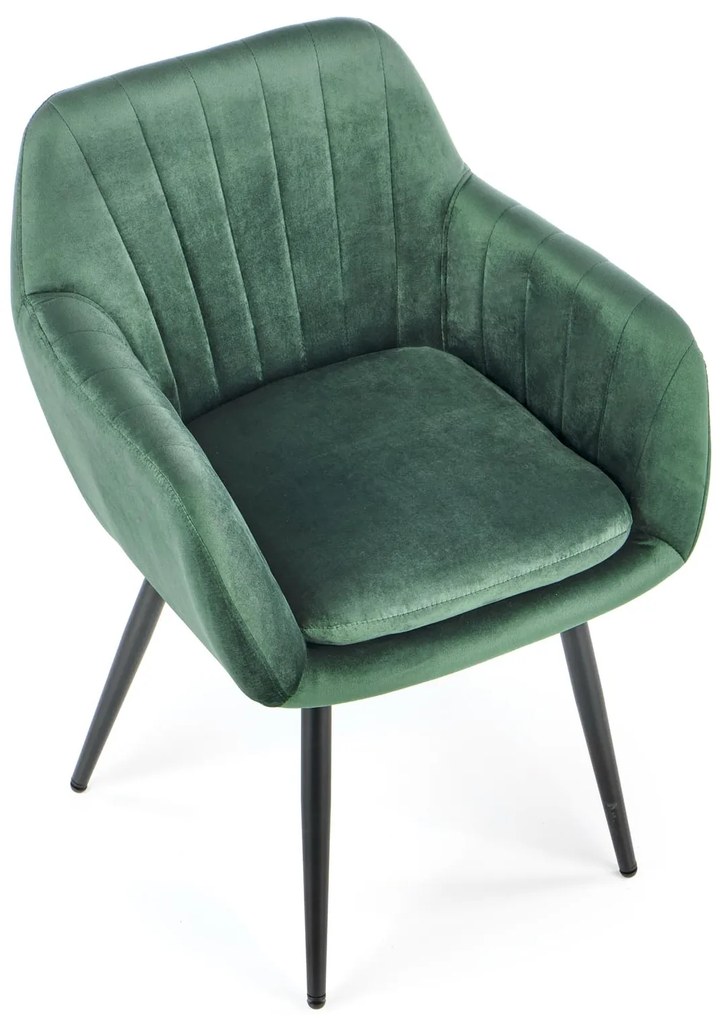 Scaun de sufragerie Kiersten (verde închis). 1039620