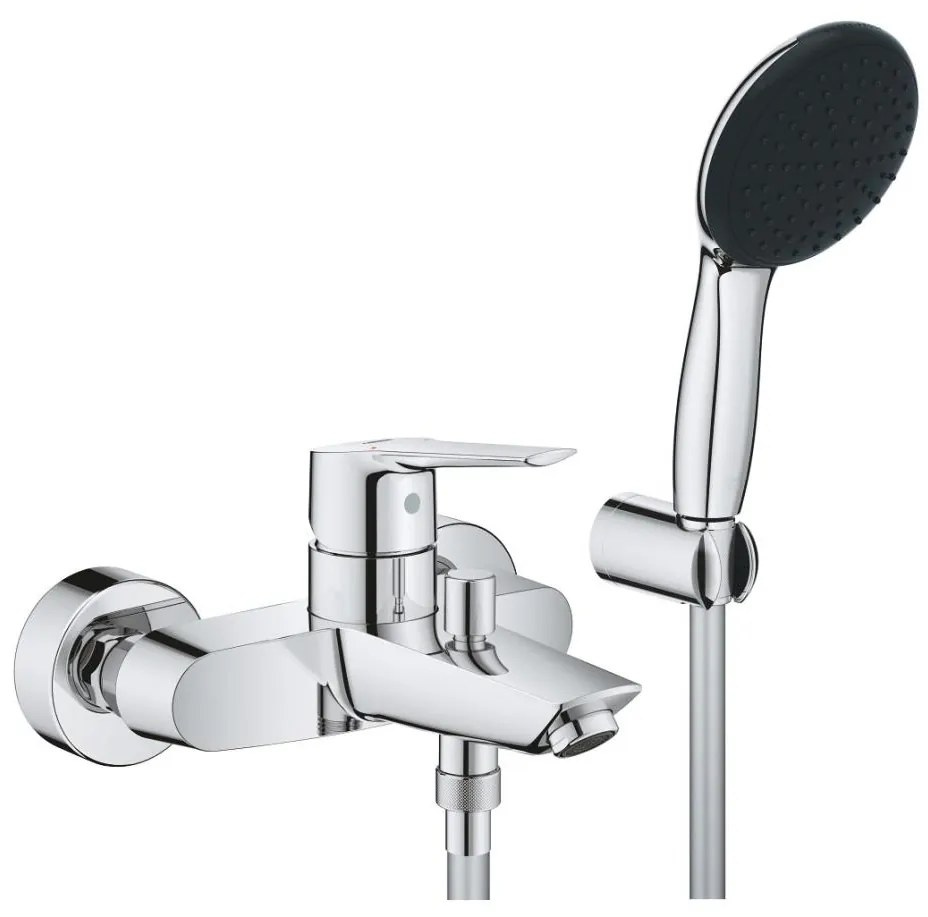 GROHE 25283002 - Baterie de cadă DN 15 cu accesorii, crom lucios