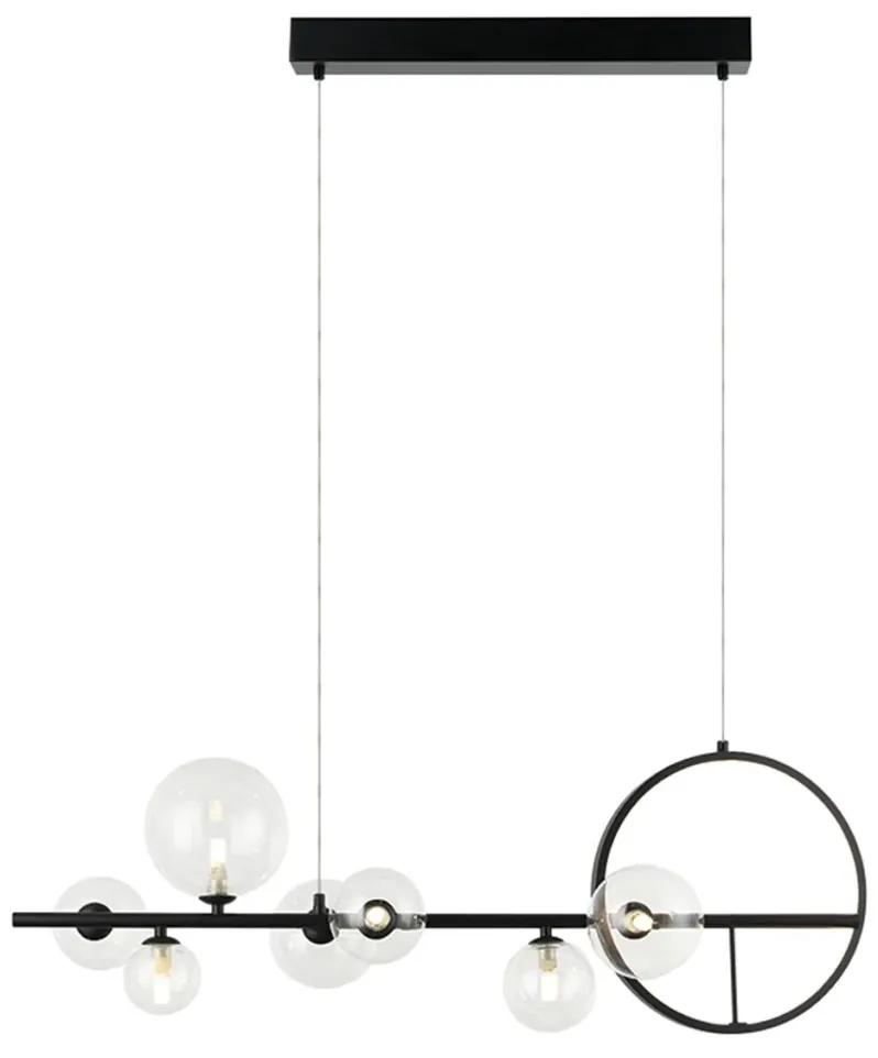 Lustra moderna design deosebit cu inel LED Maribel