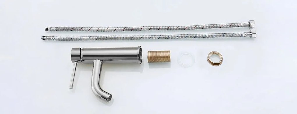 Baterie Lungo Silver Lucios – H 16,5 cm