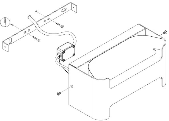Eglo 98729 - Aplică perete exterior LED PASSIRANO LED/4,8W/230V IP44