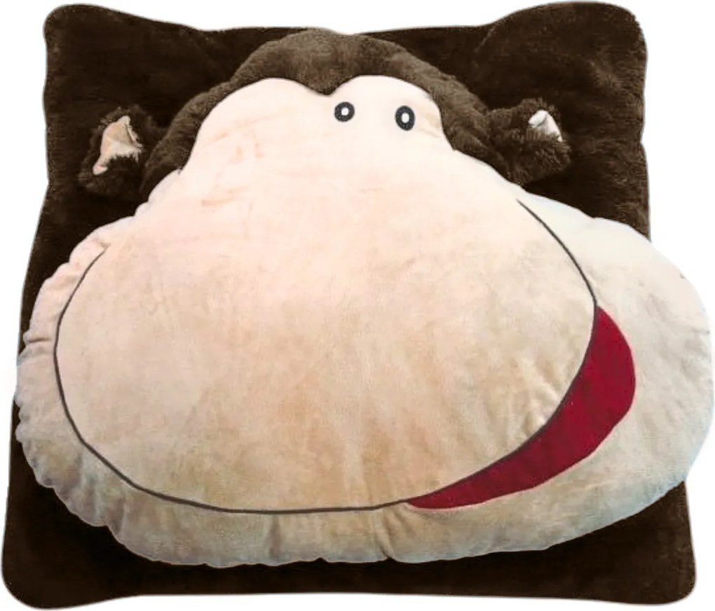 PROMOTIE Perna pentru copii CUDDLI FRIENDS 70x70 cm din plus - mai multe culori II. calitate Culoare: Albastru