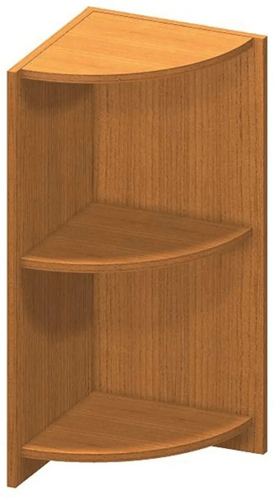 Etajera de colt cu 2 rafturi 34x34x76 cm PAL Cires