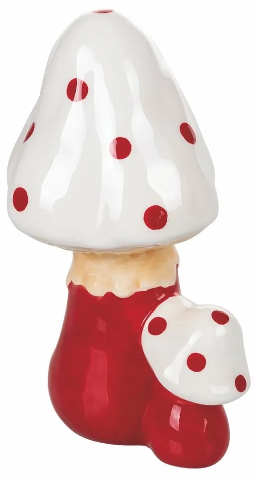 Decorațiune de Crăciun din ceramică VDE Tivoli 1996 Fungo, înălțime 18,5 cm
