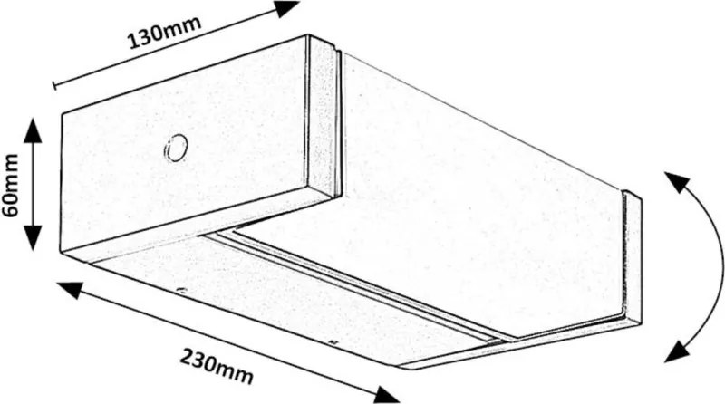 Aplica perete exterior, Protectie IP54 Cubbington