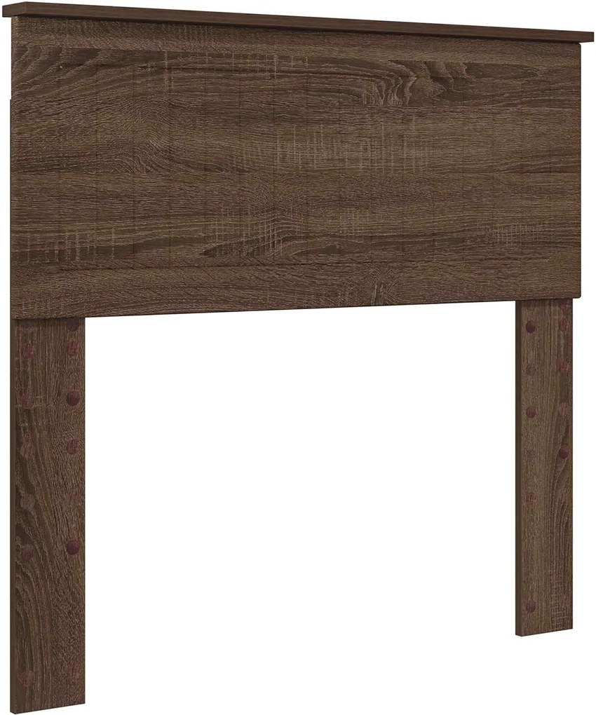 vidaXL Tăblie cap Stejar închis 90 cm Lemn compozit