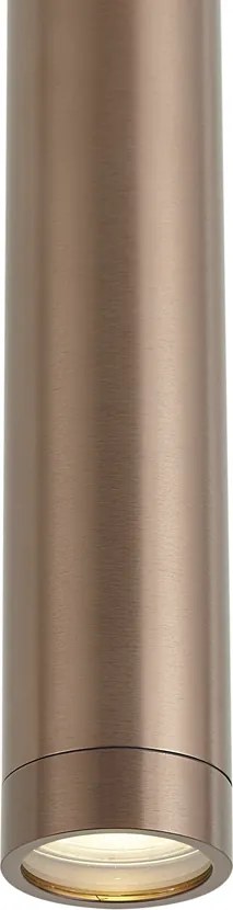Lampă suspendată de design bronz închis GU10 50mm IP44 - Tuba