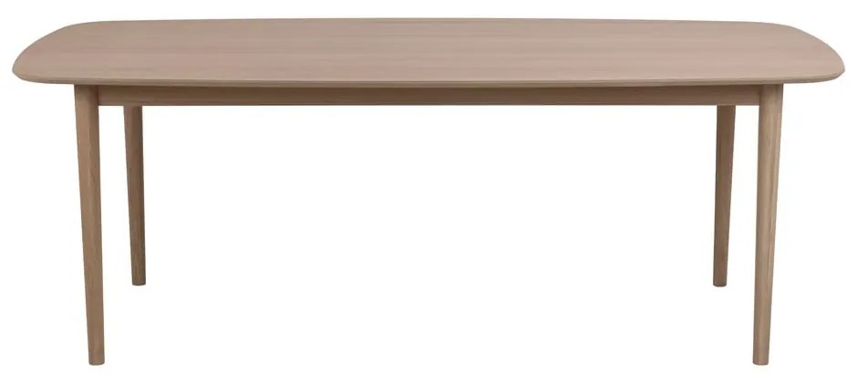 Masă pliabilă cu blat în decor de stejar 210x100 cm Aston - Actona