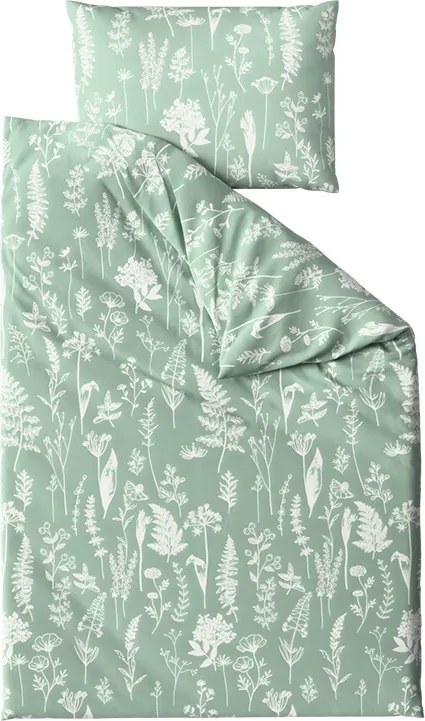 Lenjerie de pat din microfibra COTIRENO verde Dimensiune lenjerie de pat: 70 x 90 cm | 140 x 200 cm