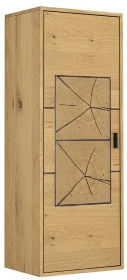 Set Living Urbano Oak, Stejar Rustic Si Negru, 350 Cm