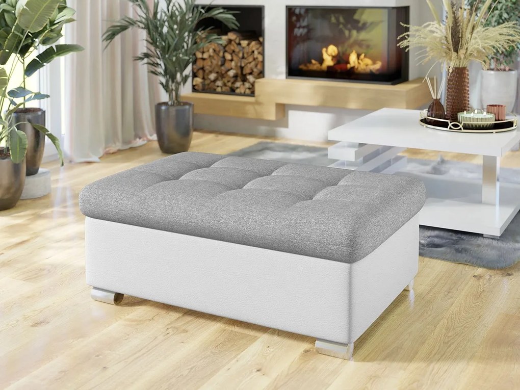 Taburete Talina mare (piele ecologică Soft 017 + Tatum 279). 1060868