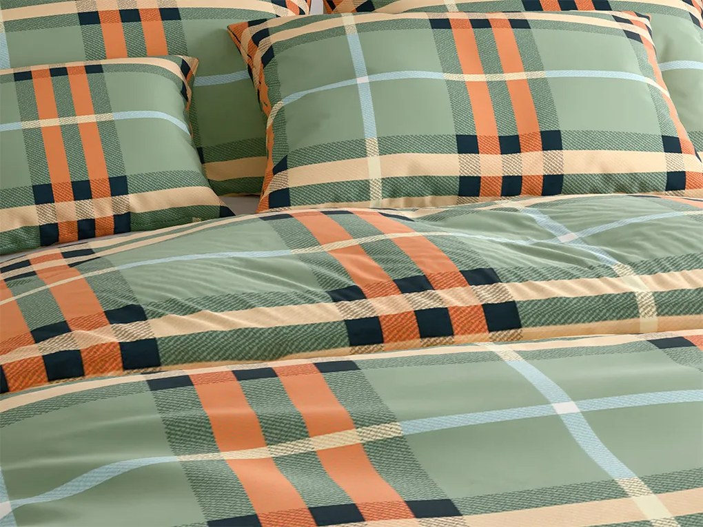 Lenjerie de pat din microfibra PLAIDORY verde Dimensiune lenjerie de pat: 70 x 90 cm | 140 x 220 cm