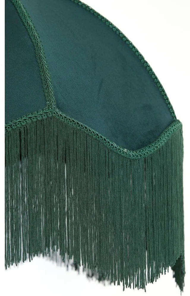 Lustră în culoarea petrol cu abajur textil ø 60 cm Malacia – Light &amp; Living