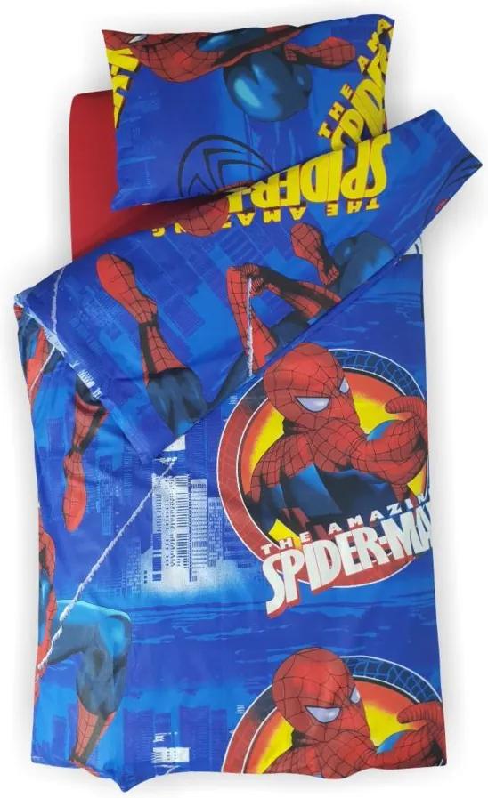 Lenjerie pat copii Spider Man 2-8 ani
