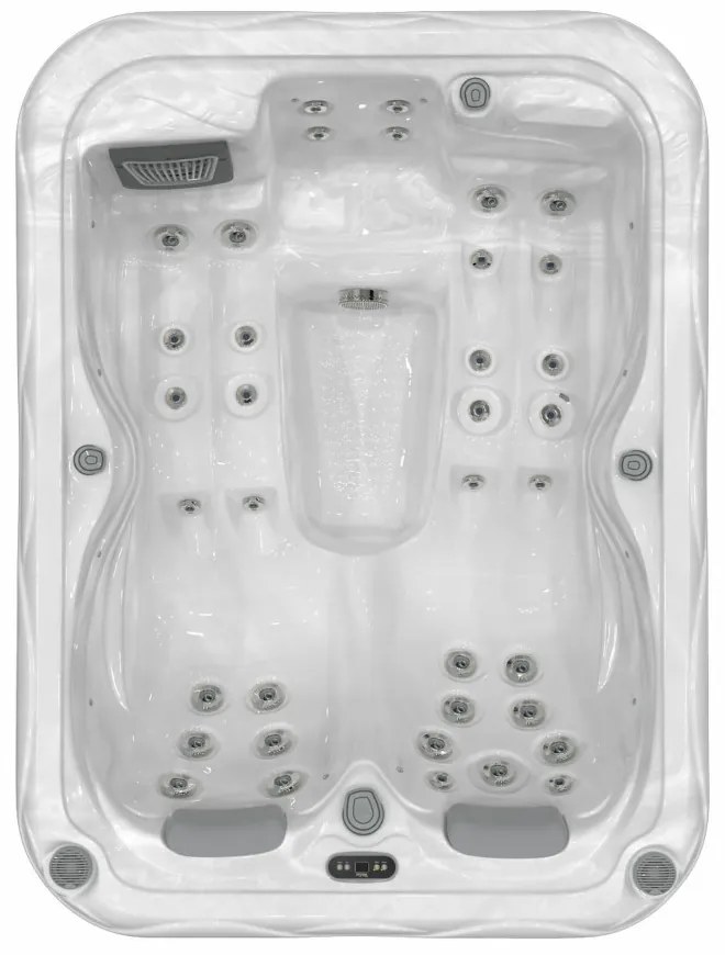Piscină spa Firenze City Life Deluxe din argint sterling