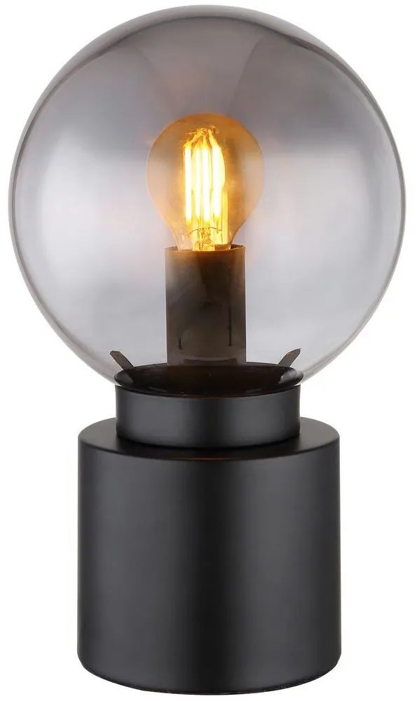 Lampă de masă MARKA 1xE14/25W/230V negru Globo 21003B