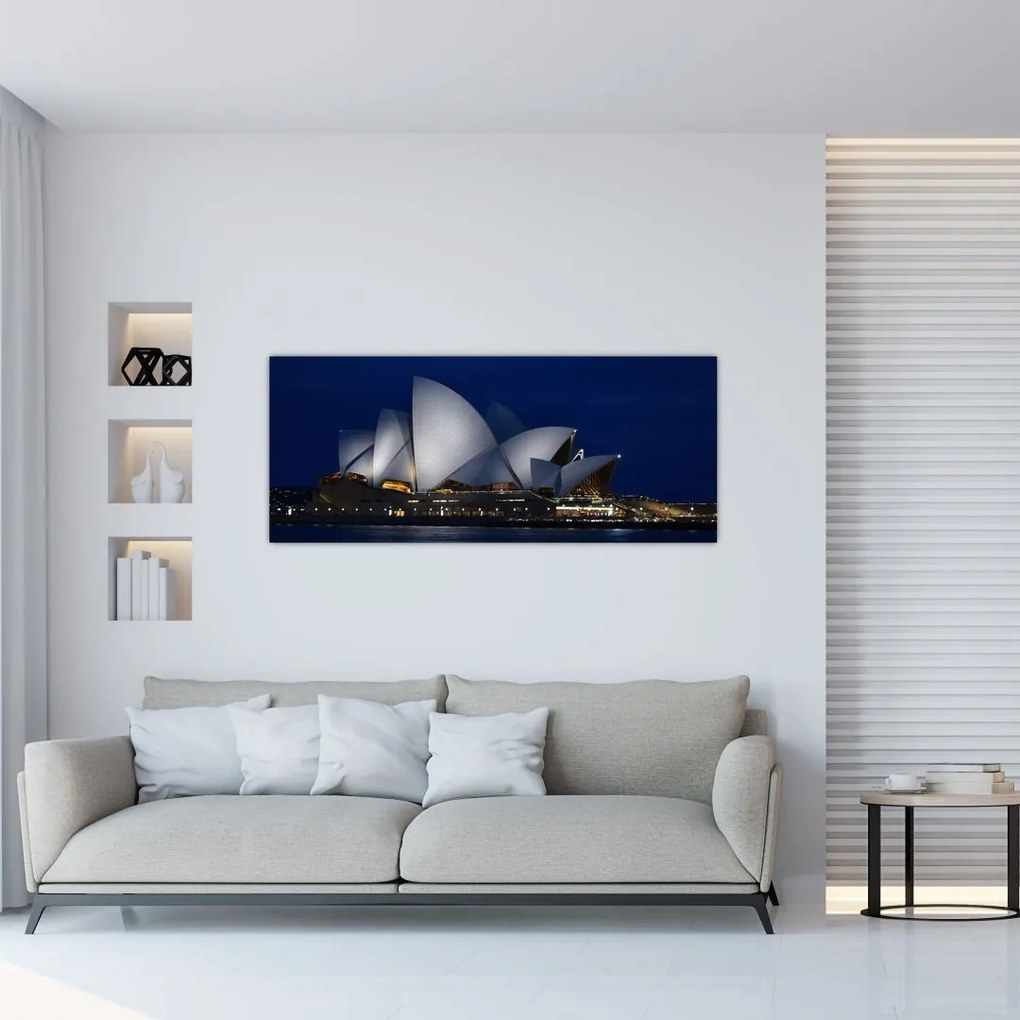 Tabloul Sydney nocturn (120x50 cm)