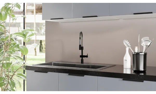 Set bucătărie PEARL, 240 cm, gri