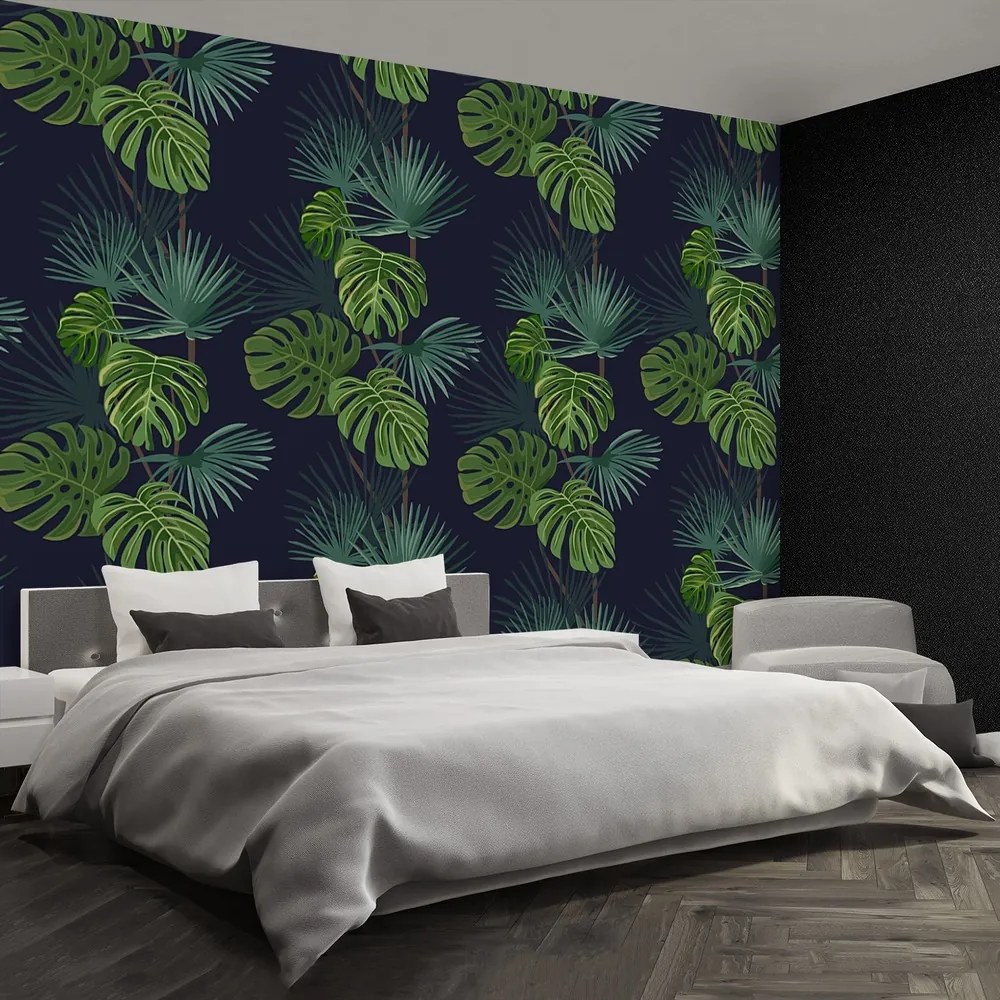 Fototapet Monstera este plin de găuri