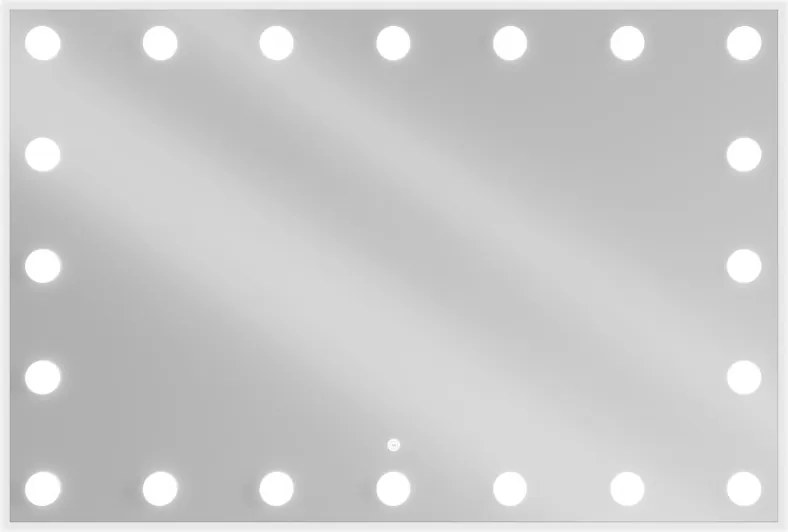 Mexen Dona oglindă de baie iluminată 100 x 80 cm, LED 6000K, antiaburire - 9818-100-080-611-00