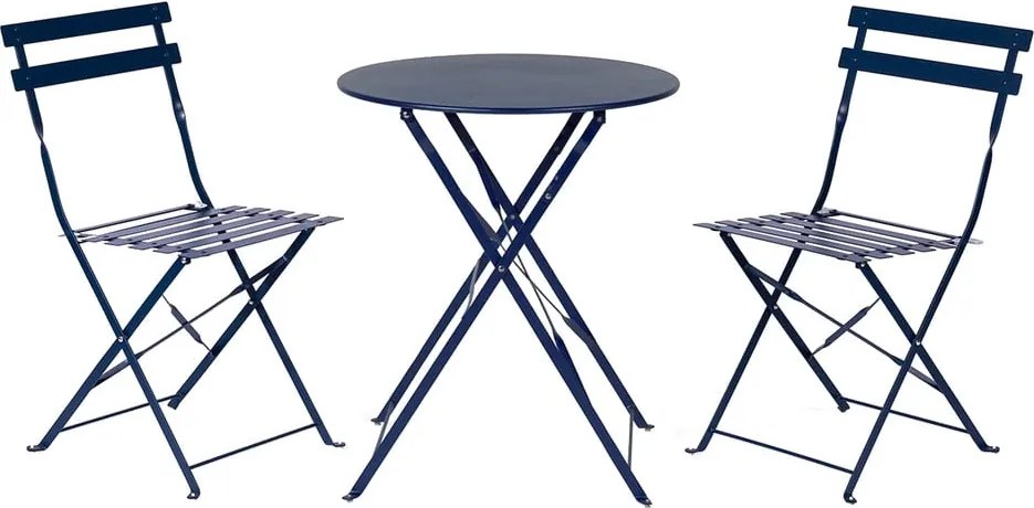 Set mobilier de grădină Bonami Essentials Retro, albastru închis