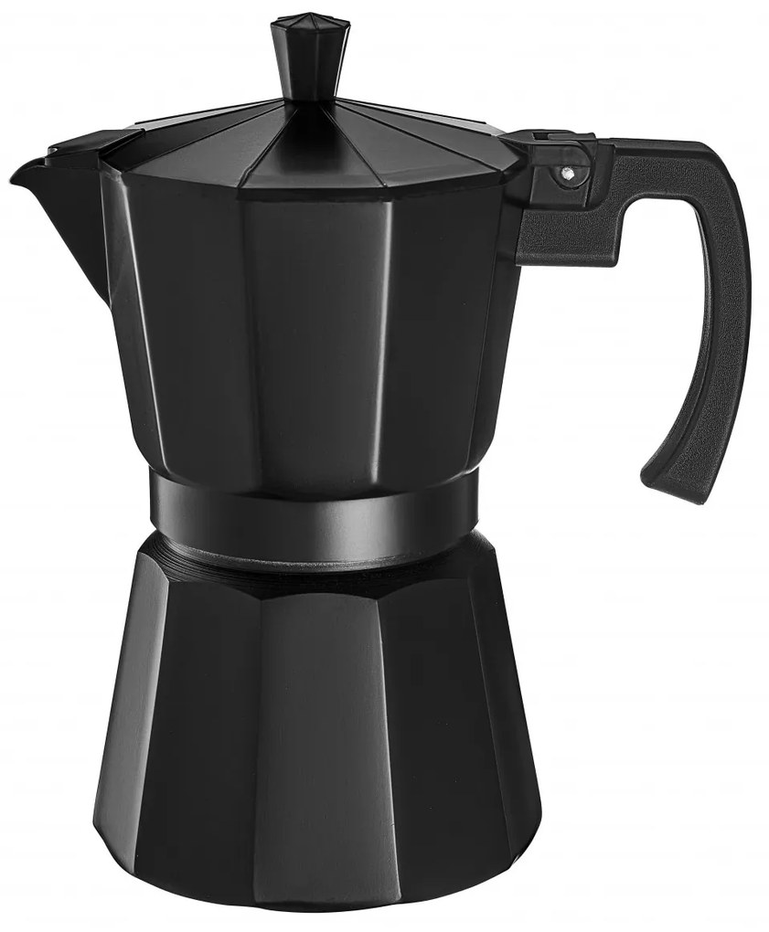 Cafetiera filtru 6 portii, 300ml, Negra