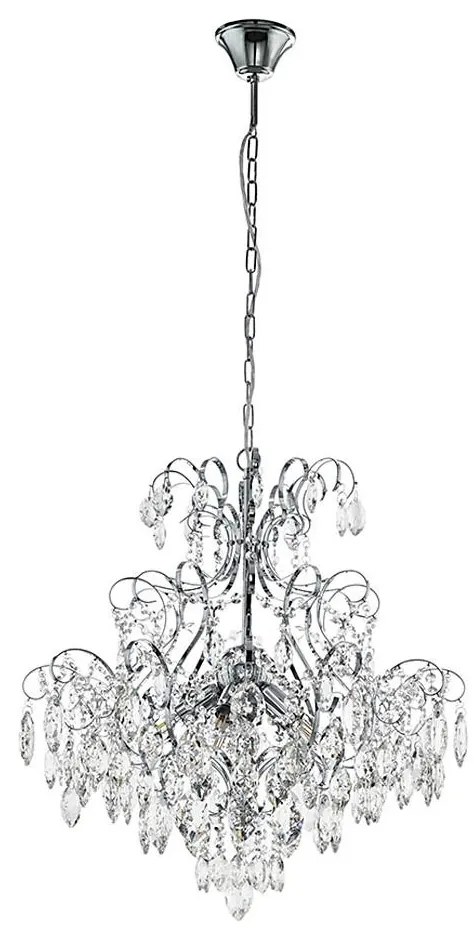 Lustră pe lanț FENOULLET 5xE14/25W/230V Eglo 39523