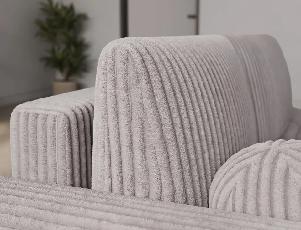 Colțar Vittario extensibil, 227x170x95 cm, orientare stânga – Modullo 03