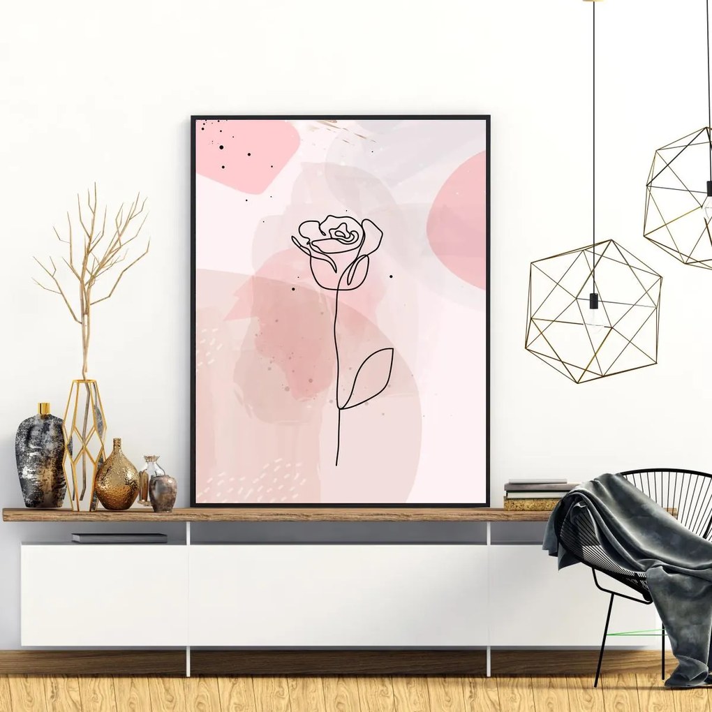 Poster - Trandafir (A4)