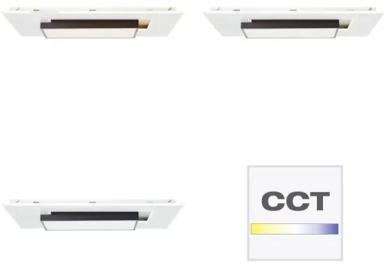 Plafonieră LED dimabilă Brilliant HUTSON LED/60W/230V 3000-7100K + telecomandă