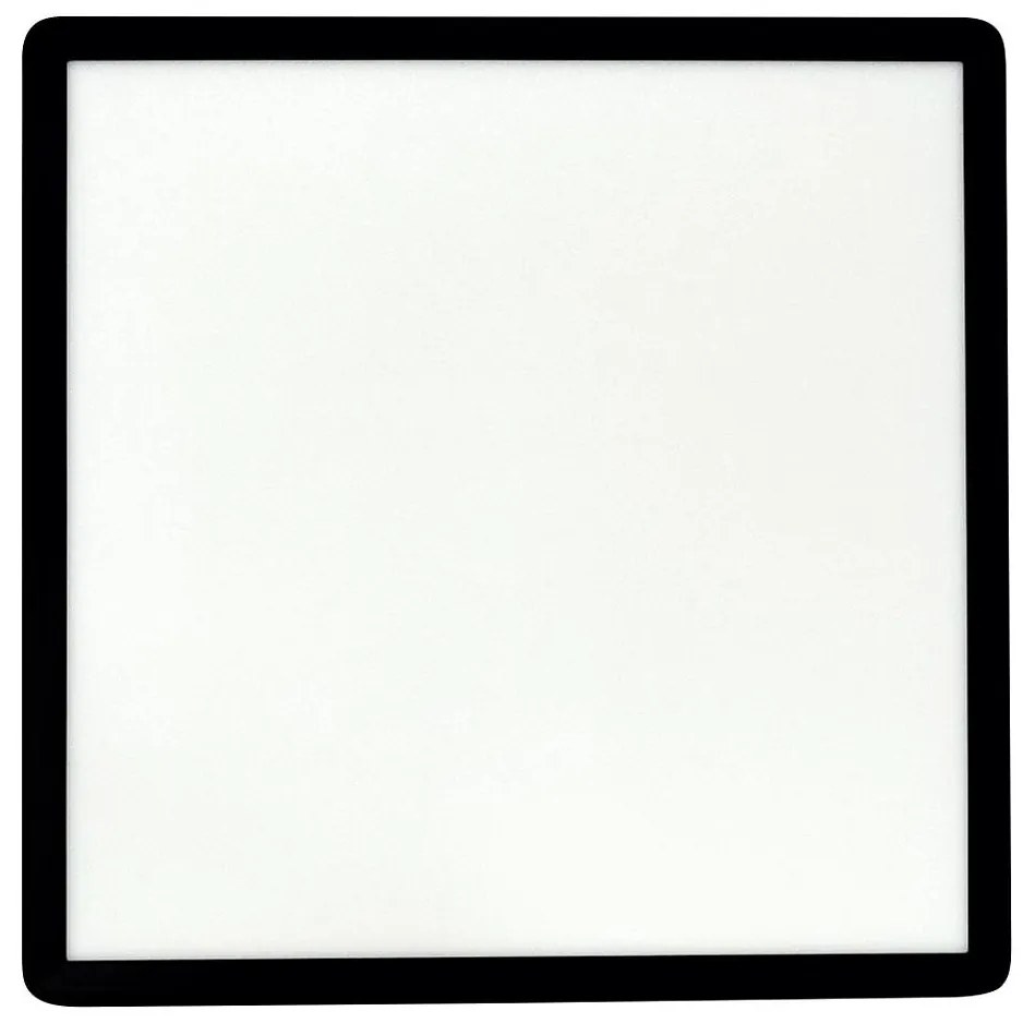 Plafonieră LED/24W/230V 3000/4000/6500K 30x30 cm negru