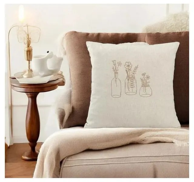 Față de pernă din amestec de bumbac 45x45 cm – Mila Home