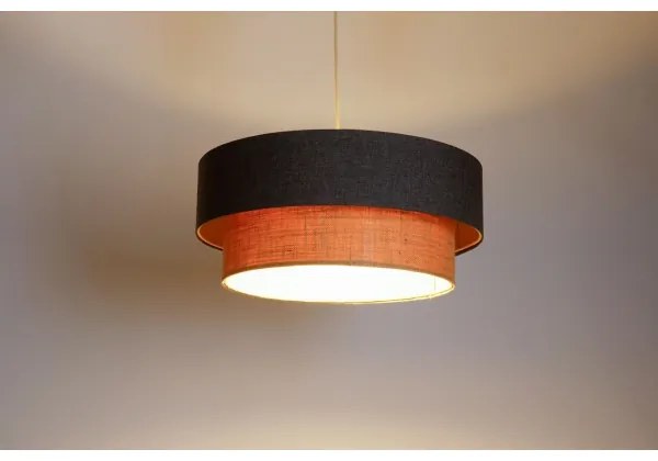 Lustră pe cablu BOHO TRINITI 1xE27/60W/230V gri/bej