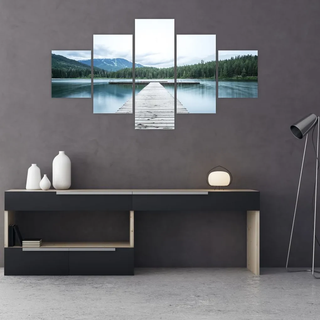 Tablou - O privire din pod (125x70 cm), în 40 de alte dimensiuni noi