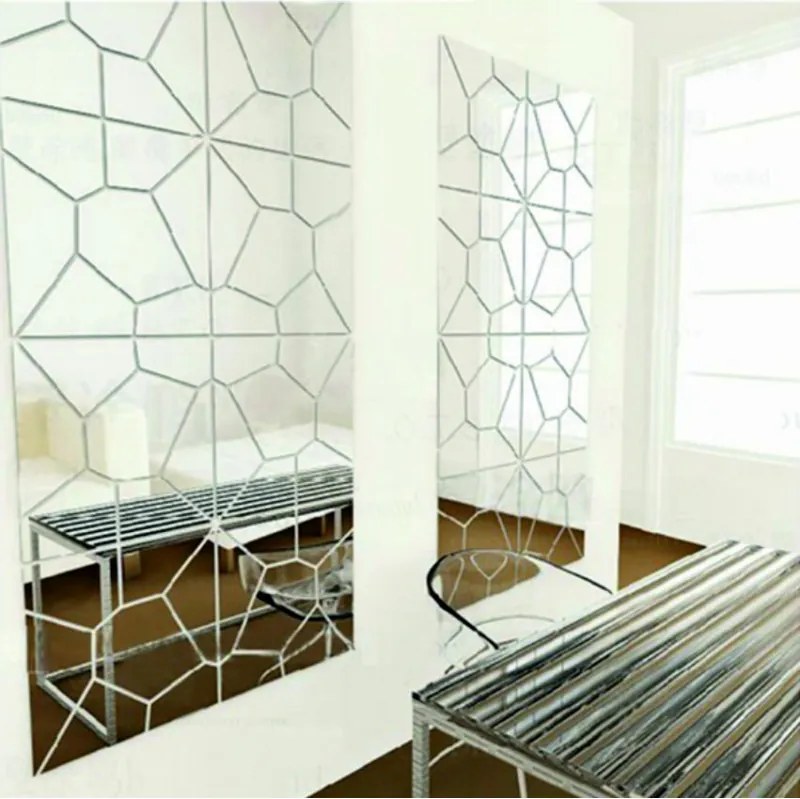 SENTOP | Oglindă adezivă cu forme geometrice - DEKRAJ