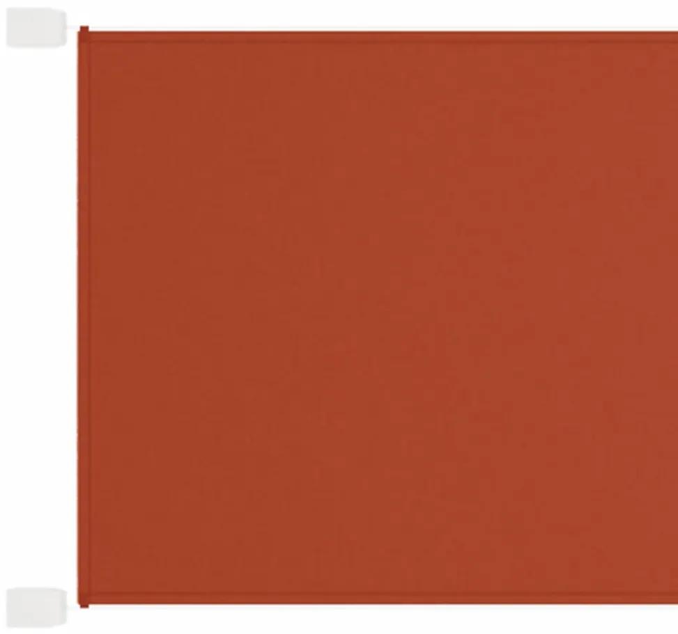 Copertina verticala, teracota, 100x1000 cm, tesatura Oxford Terracota, 100 x 1000 cm