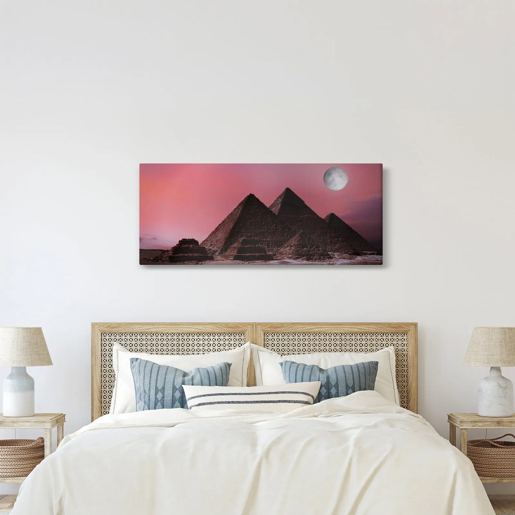 Tablou - Piramidă, Giza, Egipt (120x50 cm)