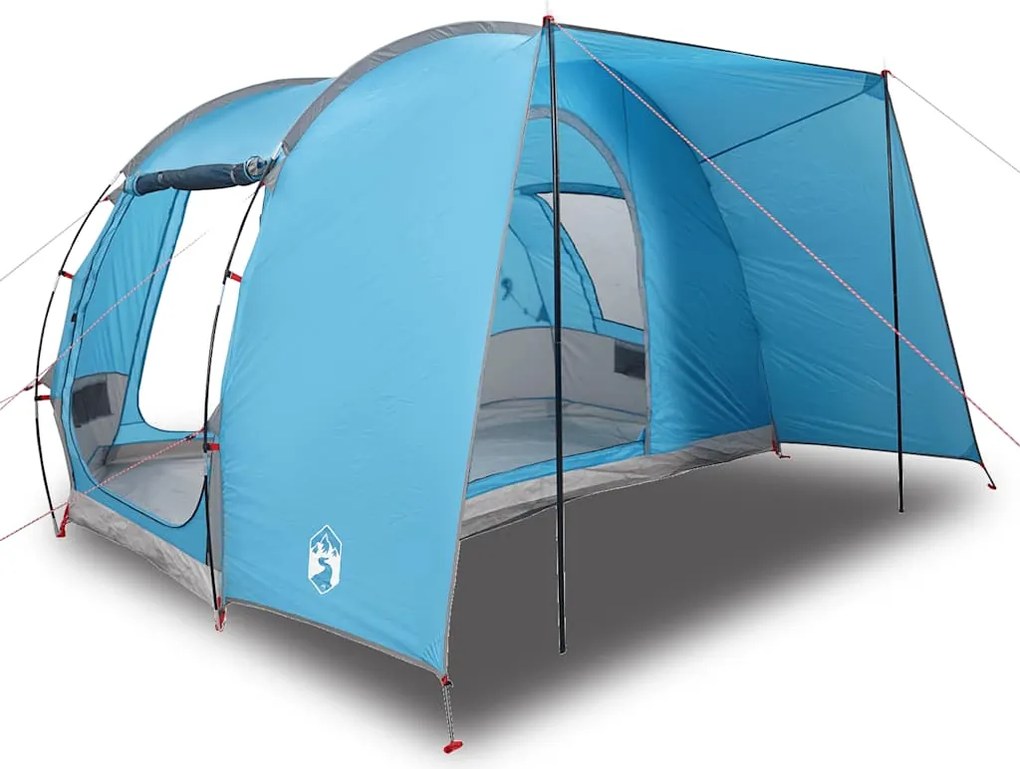 vidaXL Cort auto pentru 2 persoane, albastru, impermeabil