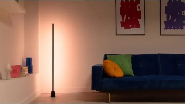 WiZ - Lampă de podea reglabilă LED RGBIC GRADIENT LED/9,7W/230V 2700-6500K Wi-Fi